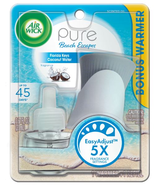 AIR WICK Scented Oil  Florida Keys Coconut Water  Kit Discontinued